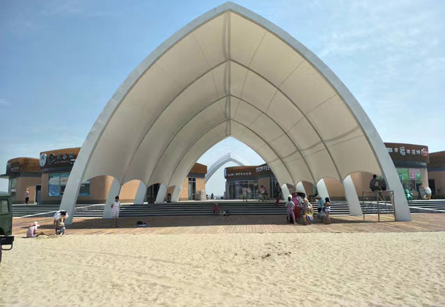 呼和(hé)浩特張拉膜的(de)形态設計(jì)：創新與美(měi)學的(de)完美(měi)融合