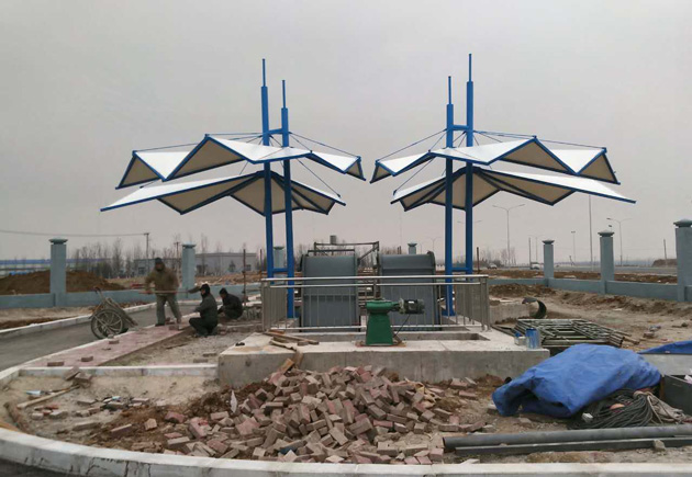 呼和(hé)浩特膜結構幾何形态設計(jì)方法：單元法