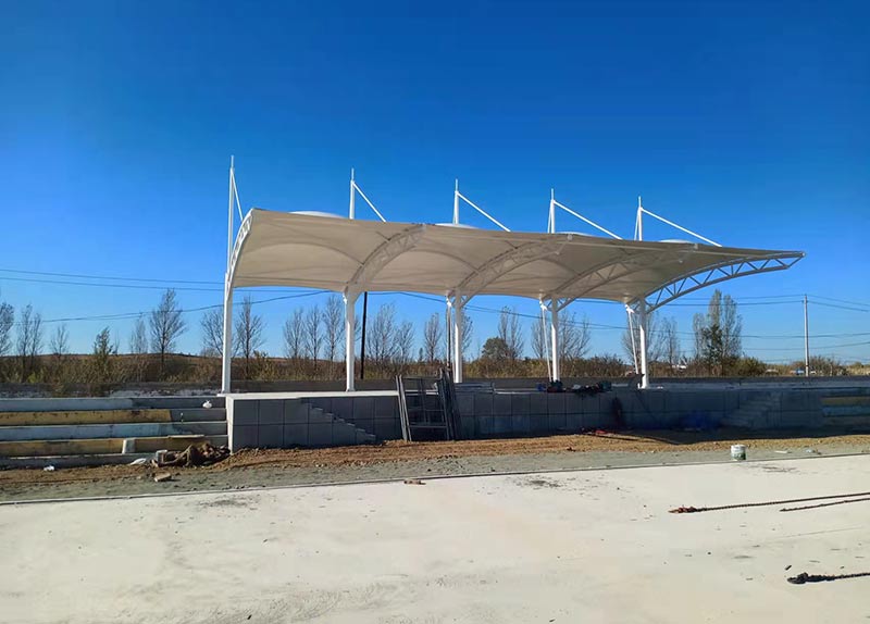 呼和(hé)浩特膜結構造型如(rú)何進行(xíng)單元的(de)拆分(fēn)？