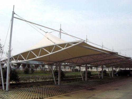 汽車(chē)棚膜結構