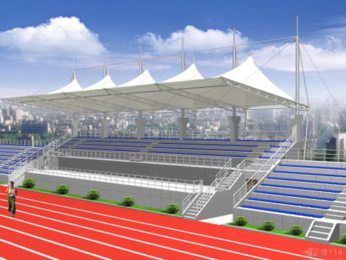 體(tǐ)育場(chǎng)看(kàn)台膜結構