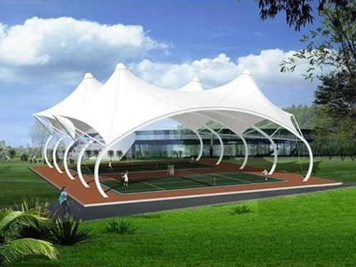 體(tǐ)育場(chǎng)看(kàn)台膜結構