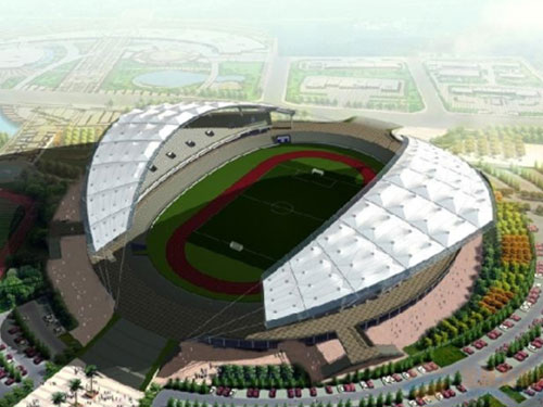 體(tǐ)育場(chǎng)看(kàn)台膜結構