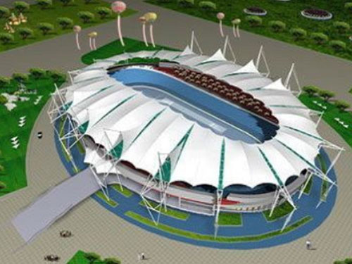 體(tǐ)育場(chǎng)看(kàn)台膜結構