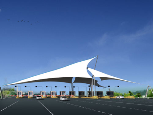 收費(fèi)站(zhàn)膜結構