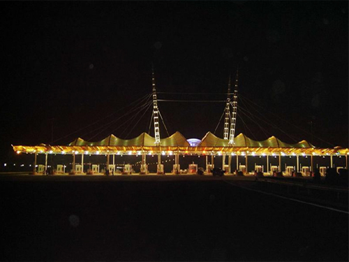 呼和(hé)浩特收費(fèi)站(zhàn)膜結構