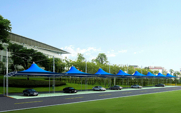 膜結構車(chē)棚