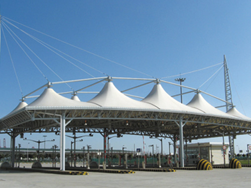 呼和(hé)浩特收費(fèi)站(zhàn)膜結構