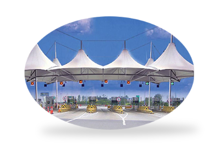 收費(fèi)站(zhàn)膜結構