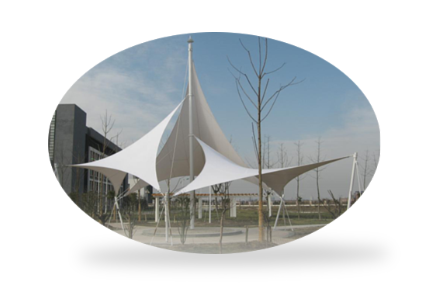 廣場(chǎng)景觀膜結構